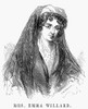 Emma Willard (1787-1870). /Namerican Educator. Wood Engraving, American, C1845. Poster Print by Granger Collection - Item # VARGRC0000210