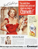 Camel Cigarette Ad, 1951. /Nactress Joan Crawford Endorsing Camel Cigarettes. American Magazine Advertisement, 1951. Poster Print by Granger Collection - Item # VARGRC0007182