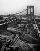 New York: Brooklyn Bridge. /Nthe Brooklyn Bridge Under Construction Over The East River In New York City, C1880. Poster Print by Granger Collection - Item # VARGRC0167093