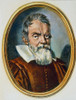 Galileo Galilei (1564-1642). /Nitalian Mathematician, Astronomer And Physicist. Line Engraving, 1624, By Ottavio Leoni. Poster Print by Granger Collection - Item # VARGRC0009358