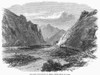 Union Pacific, 1869. /Na Union Pacific Railroad Train Approaching A Tunnel In Weber Canyon, Utah. Wood Engraving, English, 1869. Poster Print by Granger Collection - Item # VARGRC0099468