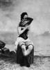 Woman And Fan, C1887. /Nfrom A Series Of Nude Studies, C1887. Poster Print by Granger Collection - Item # VARGRC0097424
