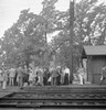 Maryland: Train Station. /Npassengers On The Platform At The Train Station In Silver Spring, Maryland. Photograph By Jack Delano, 1942. Poster Print by Granger Collection - Item # VARGRC0351485