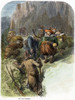 Irving: Rip Van Winkle, 1819. Rip Van Winkle Meets The Dwarfs In The Catskill Mountains. Engraving, American, 1876, Depicting A Scene From The Washington Irving Story First Published In 1819. Poster Print by Granger Collection - Item # VARGRC0054782