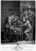 Trictrac, 17Th Century. /N'A Game Of Trictrac.' Line Engraving, French, 18Th Century, After A Painting By David Teniers The Younger (1610-1690). Poster Print by Granger Collection - Item # VARGRC0090214