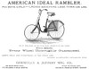 American Bicycle, 1890. /Namerican Magazine Advertisement, 1890. Poster Print by Granger Collection - Item # VARGRC0045553