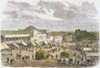 Salt Lake City, 1871. /Nstreet Scene In Salt Lake City, Utah. Wood Engraving, French, 1871. Poster Print by Granger Collection - Item # VARGRC0010883