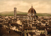 Florence: Cathedral. /Na Panoramic View Of The Santa Maria Del Fiore Cathedral In Florence, Italy, From The Palazzo Vecchio. Photochrome, C1900. Poster Print by Granger Collection - Item # VARGRC0267336