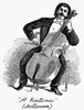 Cellist, 1883. /Ndutch Cellist Joseph Hollman (1852-1927) Playing A Nocturne. Wood Engraving, English, 1883. Poster Print by Granger Collection - Item # VARGRC0004577