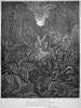 Milton: Paradise Lost. /Nsatan'S Golden Palace, Pandaemonium, In John Milton'S 'Paradise Lost.' Wood Engraving After Gustave Dore. Poster Print by Granger Collection - Item # VARGRC0005731