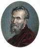 Michelangelo (1475-1564). /Nitalian Sculptor, Painter, Architect, And Poet. Italian Engraving, 1815. Poster Print by Granger Collection - Item # VARGRC0036896
