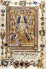 Tegliacci: Assumption. /Nniccolo Di Ser Sozzo Tegliacci. Miniature On Parchment, 1340. Poster Print by Granger Collection - Item # VARGRC0046577