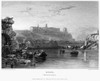 Rome: Aventine Hill, 1833. /Nview Of Rome, Italy, Looking Toward The Aventine Hill From The Tiber River. Steel Engraving, English, 1833, By Edward Finden After Augustus Callcott. Poster Print by Granger Collection - Item # VARGRC0095933