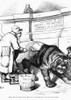 Presidential Campaign: 1872. /Ncontemporary Cartoon By Thomas Nast Depicting Democratic Presidential Candidate Horace Greeley Whitewashing The Corrupt Tammany Political Machine Of New York. Poster Print by Granger Collection - Item # VARGRC0060143