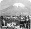 Peru: Volcano, 1863. /Nview Of The Volcano 'El Misti,' From Arequipa, Peru. Wood Engraving, 1863. Poster Print by Granger Collection - Item # VARGRC0099519