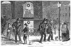 Christmas Scene, 1858. /N'Christmas Out Of Doors.' Wood Engraving, 1858, After Winslow Homer. Poster Print by Granger Collection - Item # VARGRC0006510