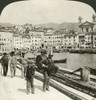 Street Musician, 1907. /Nan Italian Street Musician On The Waterfront In Bastia, Corsica, France. Stereograph, 1907. Poster Print by Granger Collection - Item # VARGRC0326650