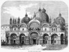 Venice: Church Of St. Mark. /Nwood Engraving, English, 1861. Poster Print by Granger Collection - Item # VARGRC0050121