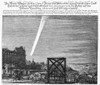 Halley'S Comet, 1680. /Ncontemporary German Engraving. Poster Print by Granger Collection - Item # VARGRC0075515