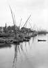 Egypt: Cairo. /Na View Of The Nile River With Boats Docked Along The Shoreline, Cairo, Egypt. Stereograph, Early 20Th Century. Poster Print by Granger Collection - Item # VARGRC0120518