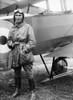 Army Aviator, C1916-1919. /Narmy Aviator Wearing Flight Gear, Standing In Front Of Early Biplane, C1916-1919. Poster Print by Granger Collection - Item # VARGRC0117370