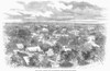 Baton Rouge, 1862. /Nview Of Baton Rouge, Louisiana, Looking Down The Mississippi River Toward New Orleans. Wood Engraving, 1862. Poster Print by Granger Collection - Item # VARGRC0092046