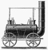 Locomotive, C1830. /Na Couple-Wheeled Locomotive Designed By George Stephenson, C1830. Wood Engraving, French, 19Th Century. Poster Print by Granger Collection - Item # VARGRC0080485