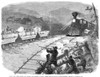 Miners' War, 1874. /Nfight Between Two Factions Of Miners, Near Macdonald Station On The Panhandle Railroad In Pennsylvania, October 1874. Contemporary American Engraving. Poster Print by Granger Collection - Item # VARGRC0265754