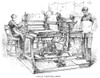 Bank Note Printing Press. /Nsteam Printing-Press At The Bureau Of Engraving And Printing, Washington, D.C. Line Engraving, 1890. Poster Print by Granger Collection - Item # VARGRC0044450