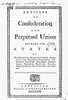 Articles Of Confederation. /Ntitle Page Of The First Printed Copy Of The 'Articles Of Confederation,' 1777. Poster Print by Granger Collection - Item # VARGRC0014938