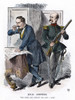 Napoleon Iii & Bismarck. /Ncartoon By John Tenniel From Punch, 1866, On The Rival Plans Of Emperor Napoleon Iii & Otto Von Bismarck For Europe At The Time Of The 7 Weeks War. Poster Print by Granger Collection - Item # VARGRC0047475 Napoleon Iii & Bismarck. /Ncartoon By John Tenniel From Punch, 1866, On The Rival Plans Of Emperor Napoleon Iii & Otto Von Bismarck For Europe At The Time Of The 7 Weeks War. Poster Print by Granger Collection - Item # VARGRC0047475