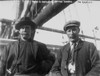 Robert Peary (1856-1920)./Namerican Arctic Explorer, Left, With Robert (Captain Bob) Bartlett Aboard Ship At Battle Harbor, Canada, During Their 1897-1898 Expedition. Poster Print by Granger Collection - Item # VARGRC0002277