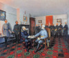 Civil War: Appomattox, 1865. /Nthe Surrender Of General Lee To General Grant, 9 April 1865. Oil On Canvas By Louis Guillaume, 1867. Poster Print by Granger Collection - Item # VARGRC0049219