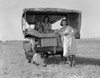 Texas Family, 1936. /Na Texas Family On Their Way To The Cotton Fields Of The Arkansas Delta. Photograph, August, 1936 By Dorothea Lange. Poster Print by Granger Collection - Item # VARGRC0000924