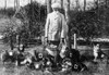 Wwi: Red Cross Dogs, C1915. /Nlieutenant Colonel Edwin H. Richardson With Red Cross Dogs During World War I. Photograph, C1915. Poster Print by Granger Collection - Item # VARGRC0370867