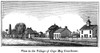 New Jersey: Cape May, 1844. /Nview In The Village Of Cape May Courthouse. Wood Engraving, American, 1844. Poster Print by Granger Collection - Item # VARGRC0082493