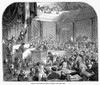 Germany: Assembly, 1848. /Na Session Of The German National Assembly In St. Paul'S Church, Frankfurt, Germany, 1848. Wood Engraving, English, 1848. Poster Print by Granger Collection - Item # VARGRC0018377