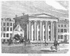 Albany Female Academy. /Nwomen'S Preparatory School At Albany, New York. Wood Engraving, C1840. Poster Print by Granger Collection - Item # VARGRC0092740