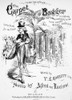 The Carpet Bagger, C1869. /Namerican Lithograph Song Sheet Music Cover, C1869. Poster Print by Granger Collection - Item # VARGRC0017086