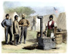 Civil War: Soldiers, 1861. /Nunion Soldiers And An Army Cook In Camp, 1861. Contemporary English Wood Engraving. Poster Print by Granger Collection - Item # VARGRC0077708