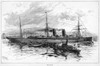 Steamship, 1886. /Nthe Cunard Line'S Steamship 'Etruria.' Wood Engraving, 1886. Poster Print by Granger Collection - Item # VARGRC0041083
