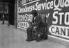 Oklahoma: Beggar, 1917. /Na Blind And Homeless Beggar On The Streets Of Lawton, Oklahoma. Photograph By Lewis Hine, April 1917. Poster Print by Granger Collection - Item # VARGRC0107555