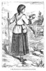 Peasant'S Wise Daughter. /N'The Peasant'S Clever Daughter.' Line Engraving, Late 19Th Century, For The Fairy Tale By The Brothers Grimm. Poster Print by Granger Collection - Item # VARGRC0079216