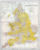 Map: England & Wales. /Nline Engraving, 19Th Century. Poster Print by Granger Collection - Item # VARGRC0095872