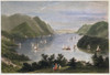 View Of Hudson River, 1837. /Nview Of The Hudson River From West Point, New York. Steel Engraving, 1837, After A Drawing By William Henry Bartlett. Poster Print by Granger Collection - Item # VARGRC0009581