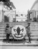 Boy Scouts, 1924. /Namerican Boy Scouts Presenting A Decorative Wreath In Memory Of Calvin Coolidge, Jr., Who Had Died Two Days Previous. Photograph, 9 July 1924. Poster Print by Granger Collection - Item # VARGRC0322778