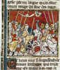 King Arthur. /Nking Arthur In Battle. French Manuscript Illumination, C1290. Poster Print by Granger Collection - Item # VARGRC0106430