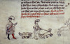 Hunting Scene, C1450. /Na Hunting Party: English Manuscript Illumination. Poster Print by Granger Collection - Item # VARGRC0023877