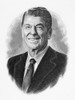 Ronald Reagan (1911-2004). /N40Th President Of The United States. Steel Engraving, C1980. Poster Print by Granger Collection - Item # VARGRC0089963