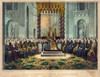 First Vatican Council, 1869. /N'The Oecumenical Council Of The Vatican, Convened December 8Th 1869.' Lithograph, C1870. Poster Print by Granger Collection - Item # VARGRC0259113